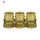 Fastener M4-M20knurled threaded insert brass nut